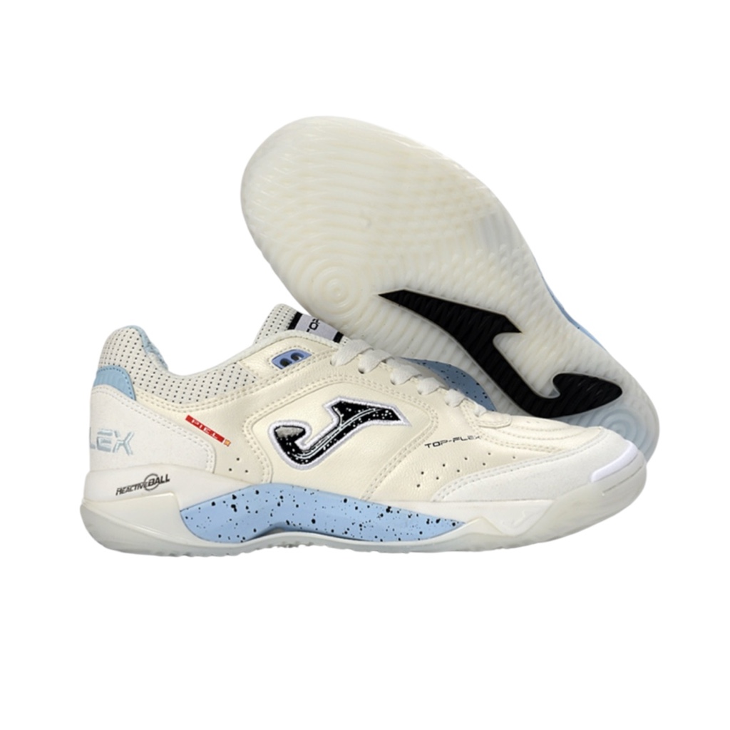 Top Flex Blanco/celeste