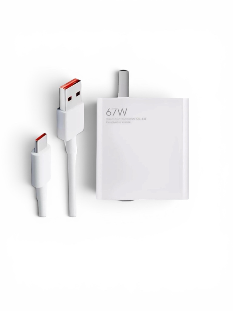 CARGADOR XIOMI BLANCO 67W
