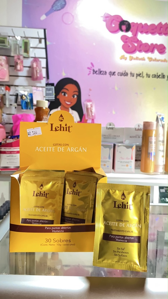 Sobre de Aceite Lehit Argan