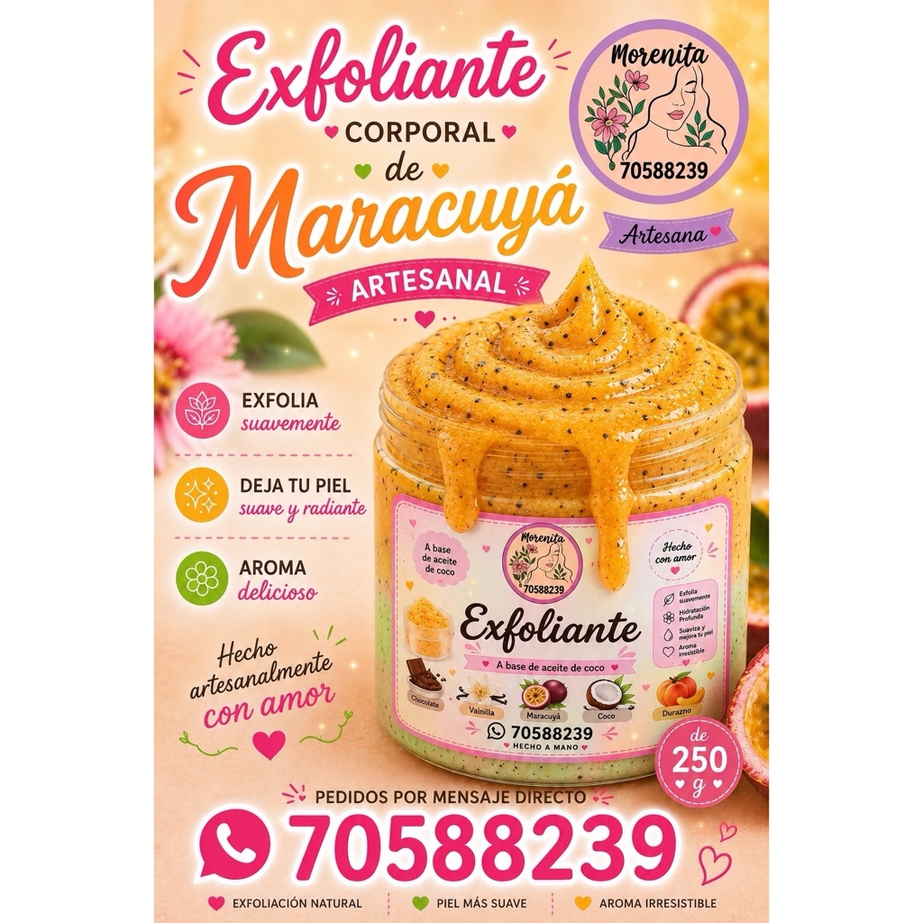 Exfoliante Corporal de Maracuya 250ml