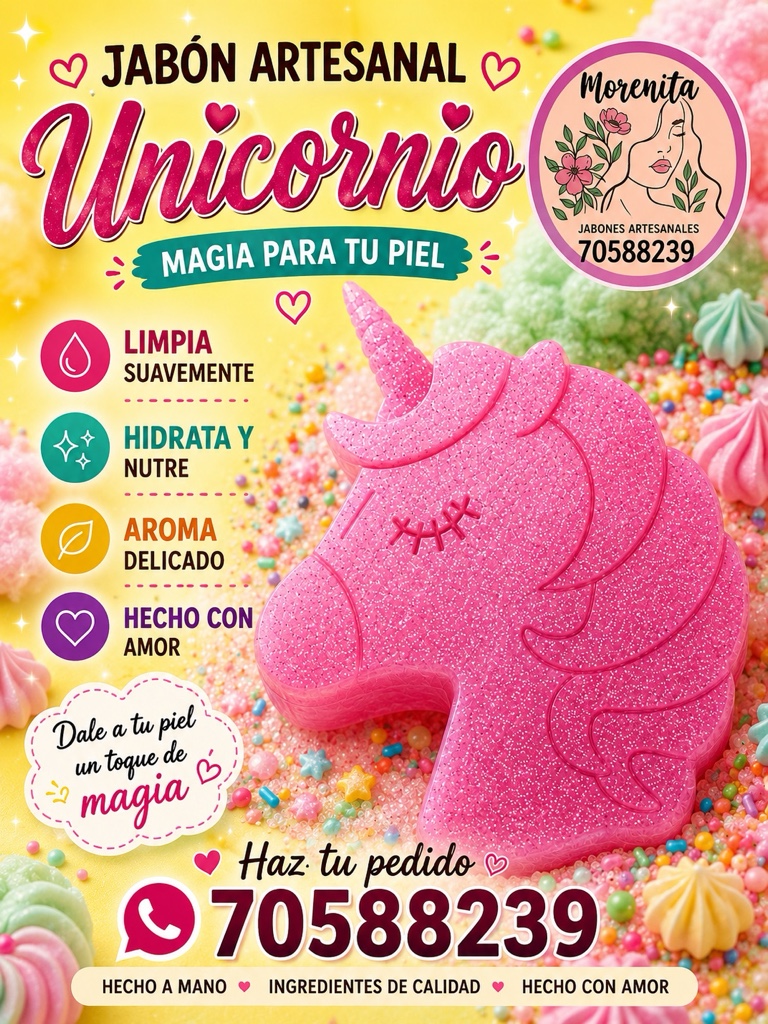Jabón de Unicornio