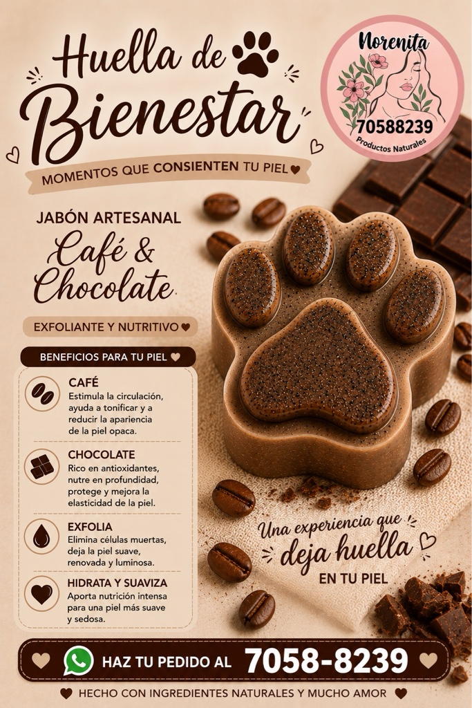 Jabón Exfoliante de Café