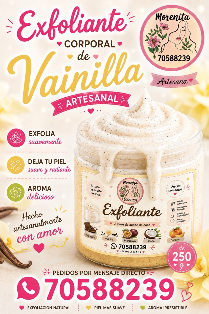 Exfoliante  Corporal  Vainilla 250ml