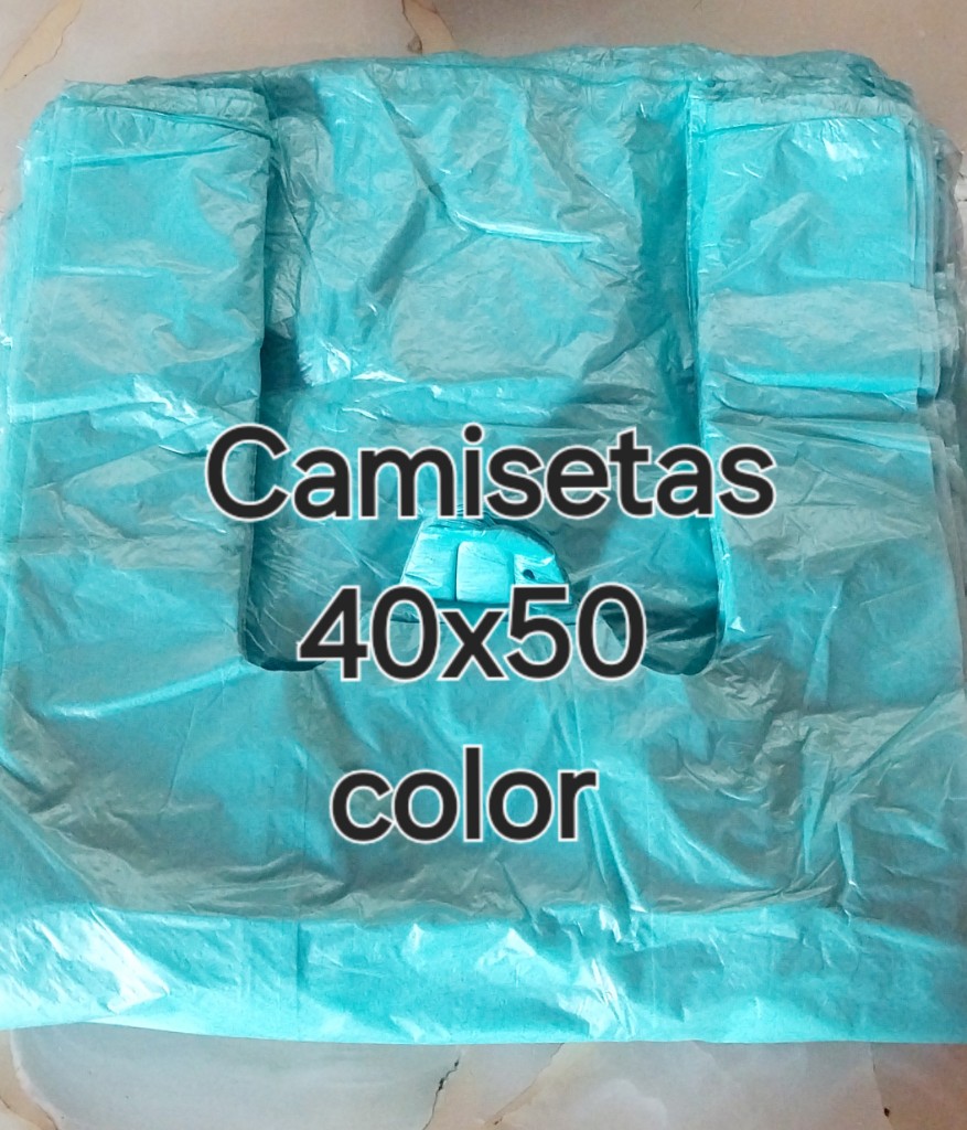 Camisetas color 40x50
