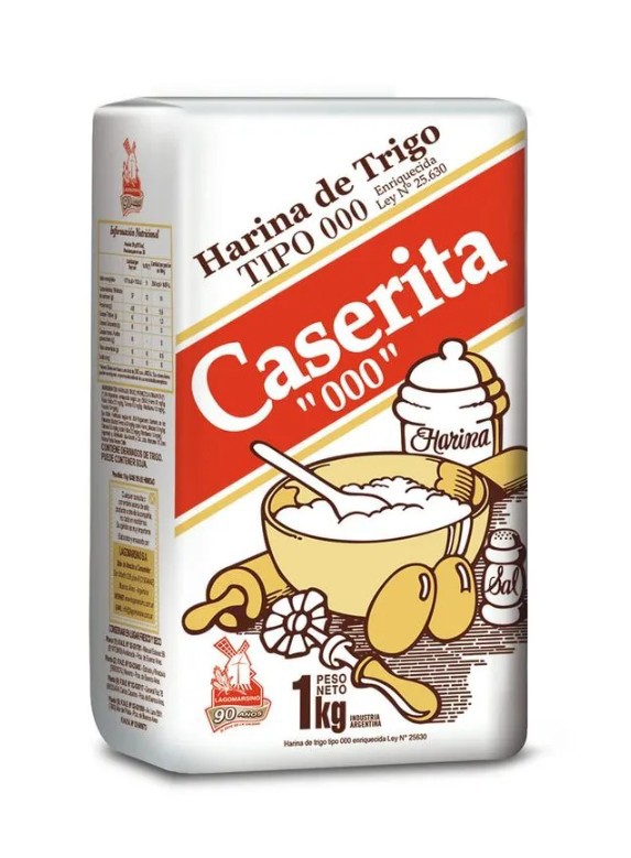 Caserita harina 000 x1kg