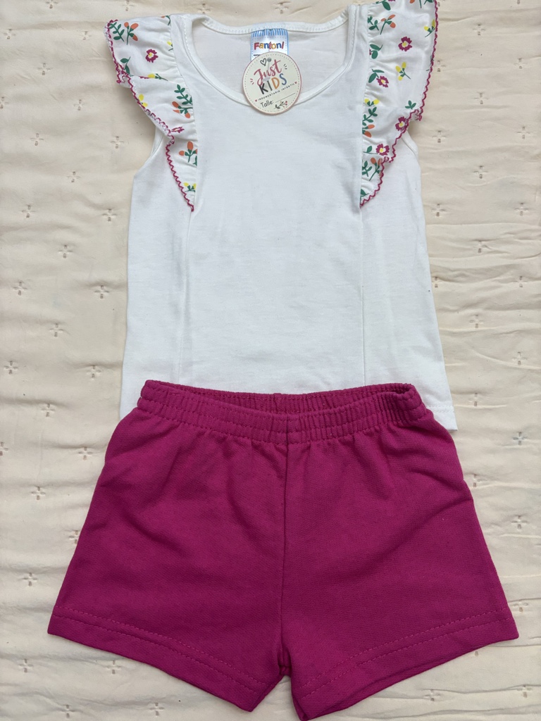 Conjunto C/flores