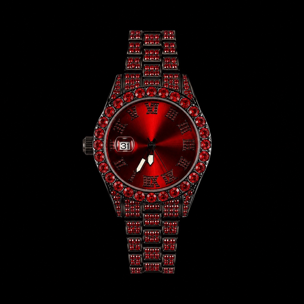 RELOJ DIAMOND RED