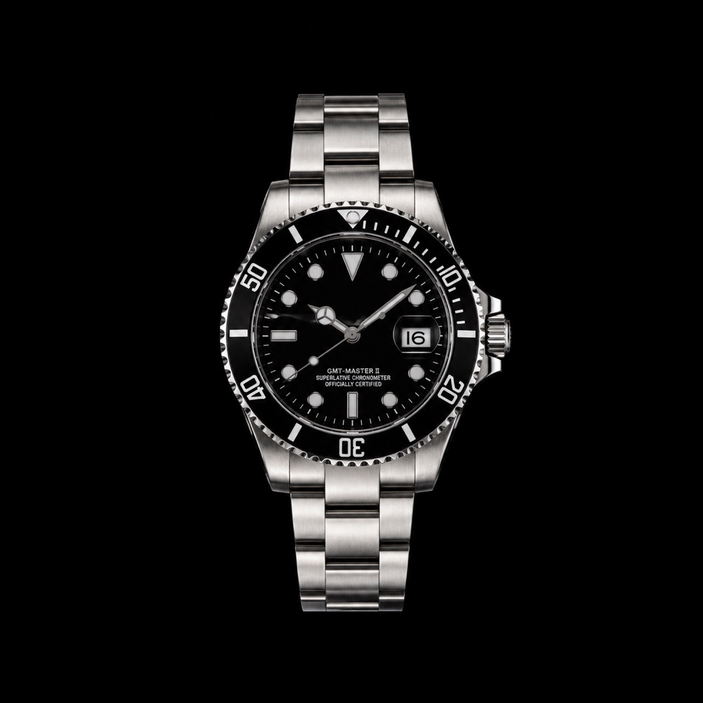 RELOJ GMT negro