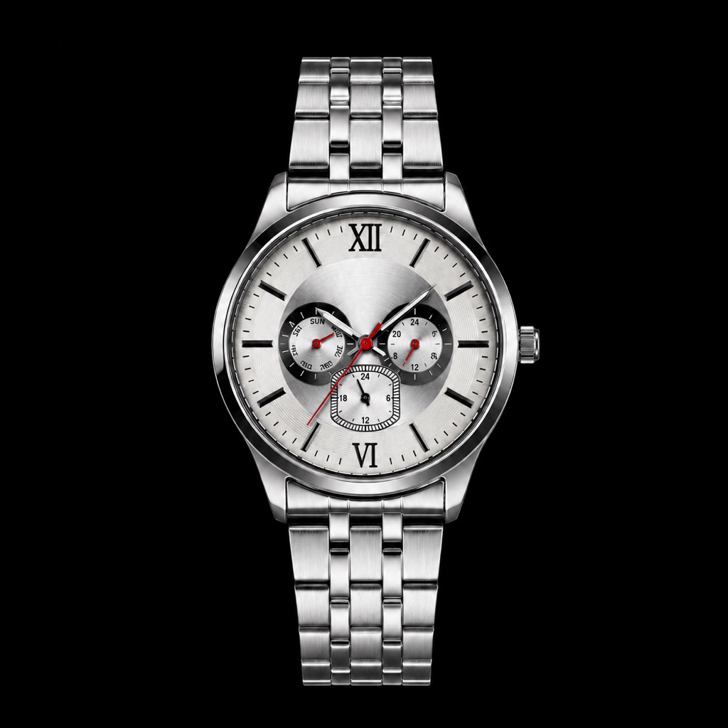 RELOJ ROMA BLANCO