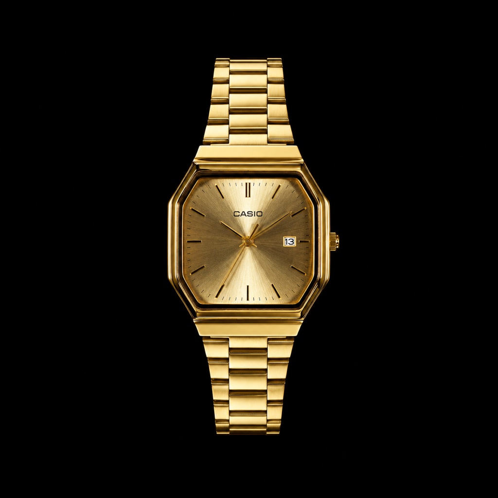 CASIO 4 ORO BLANCO