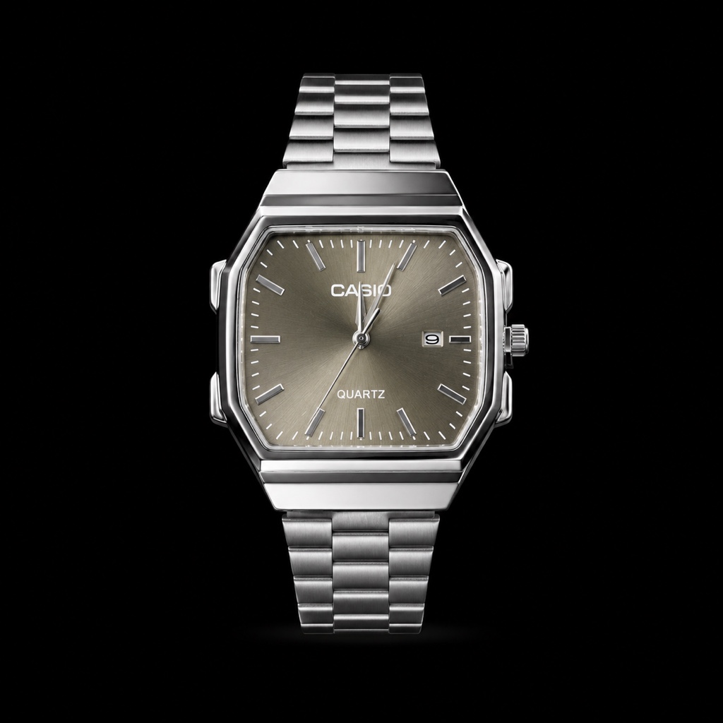 CASIO Vintage Plateado