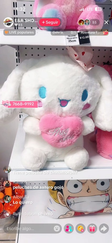Cinnamoroll 30cm hipolergenico