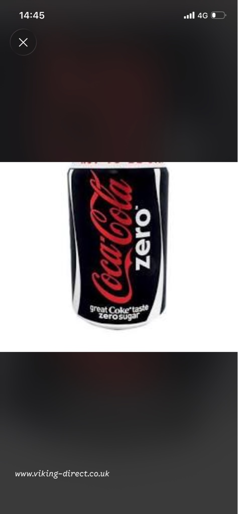 Coca-Cola Zero 350ml