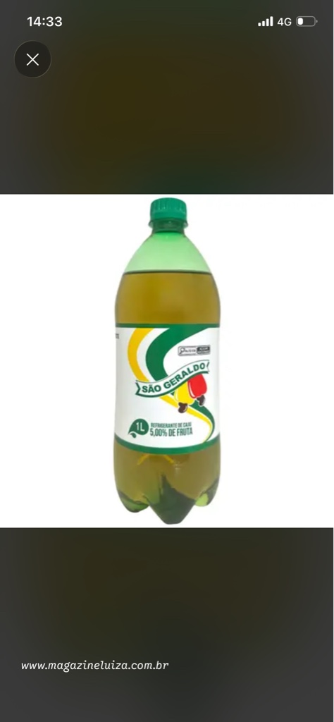 São Geraldo Guaraná 1L
