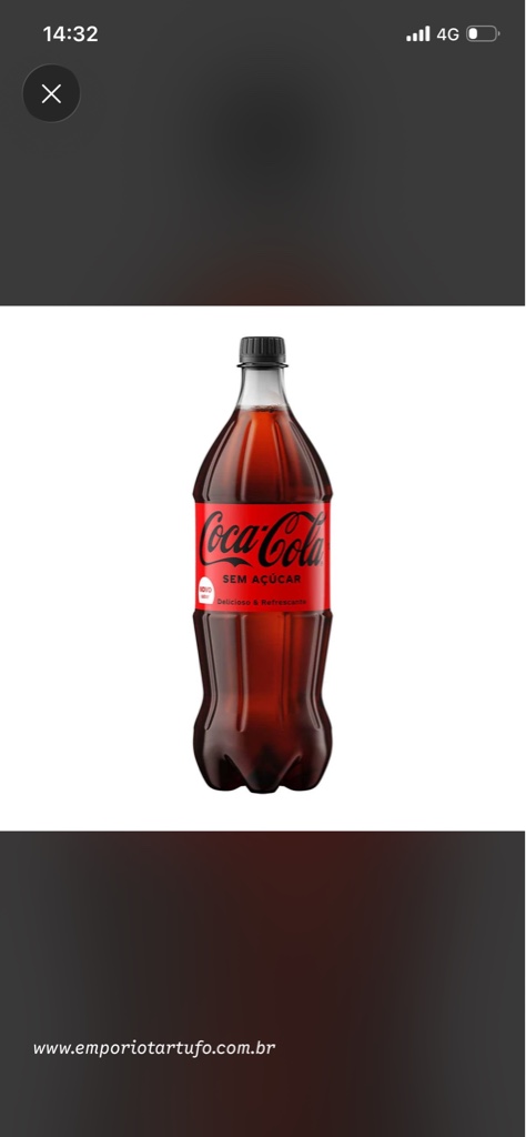 Coca-Cola Sem Açúcar 1l