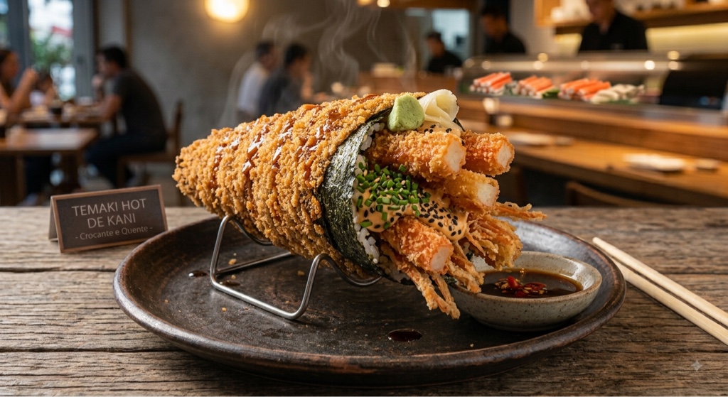 Temaki Hot de Kani