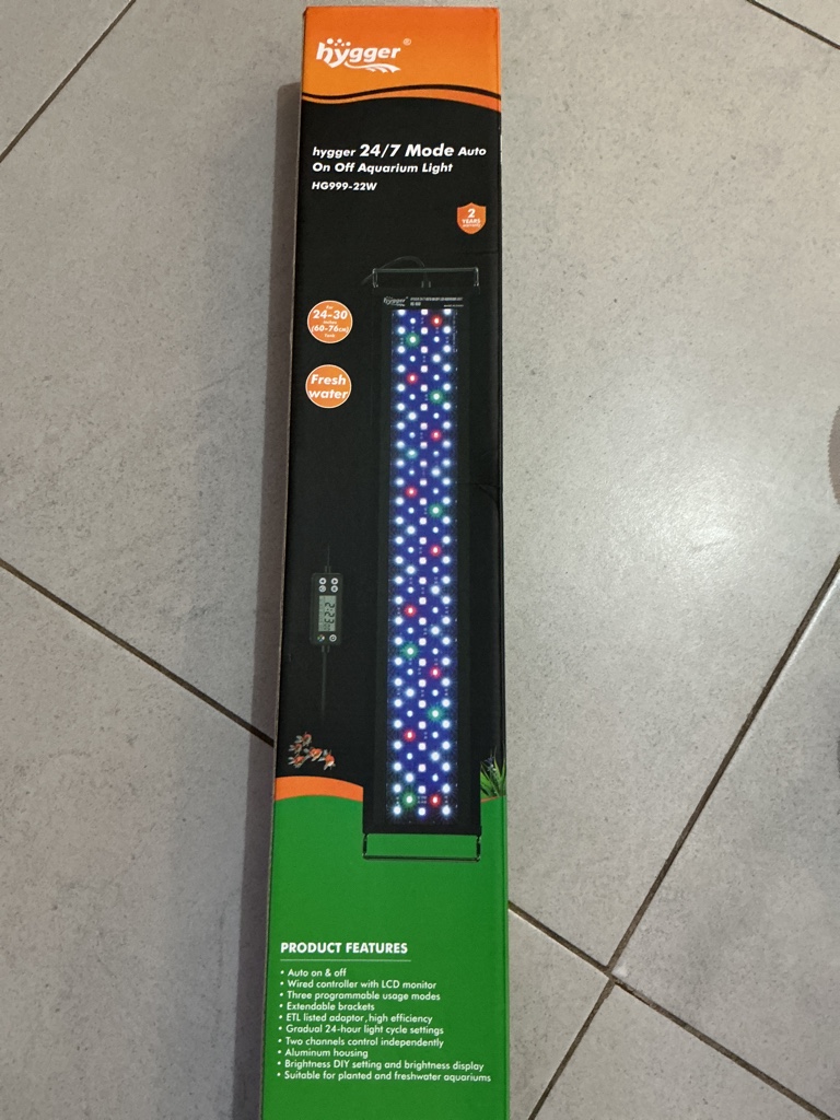hygger Luz LED acuario