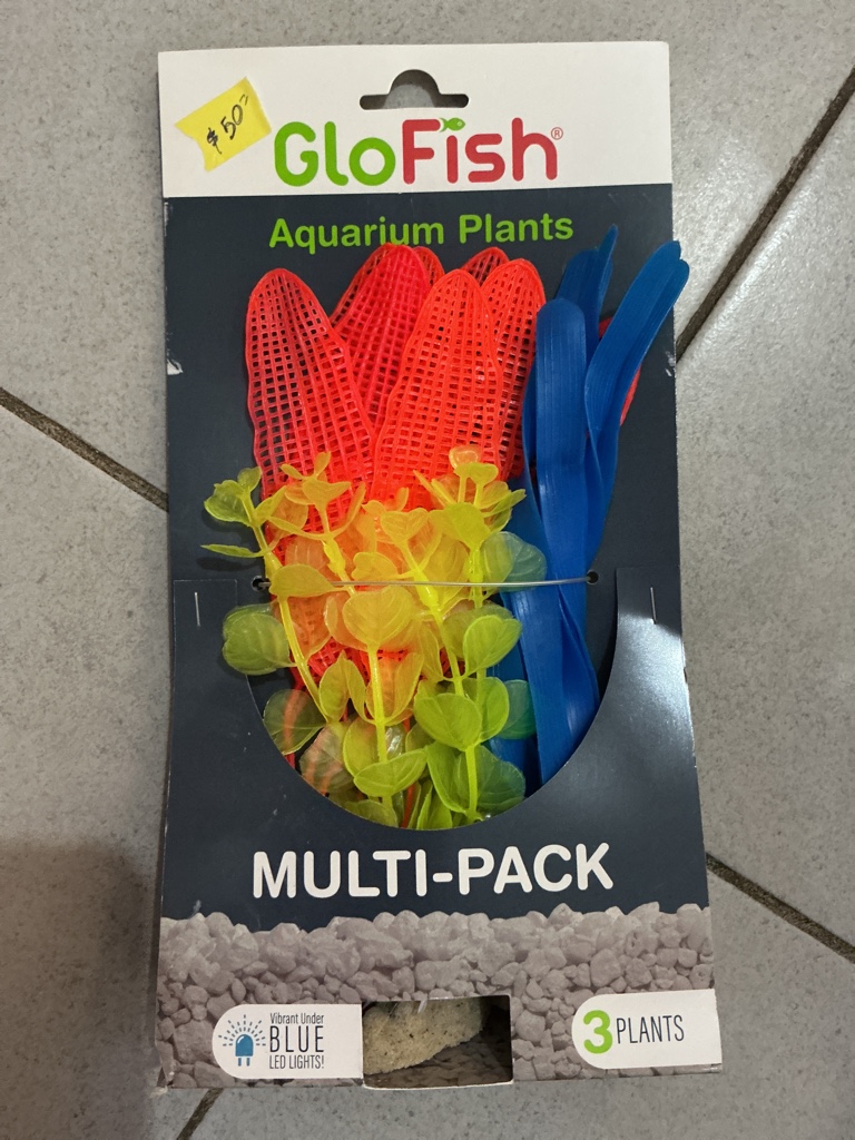 GloFish plantas decorativas multicolor