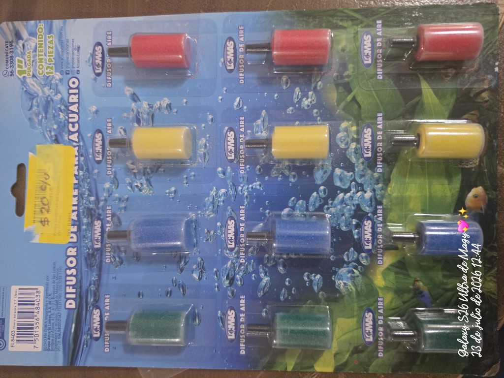 Lomas difusor de aire surtidos por pieza