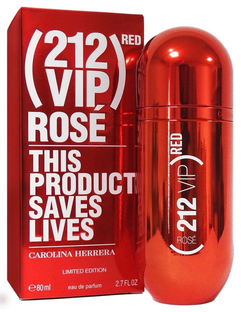 212 vip rose red - Carolina Herrera