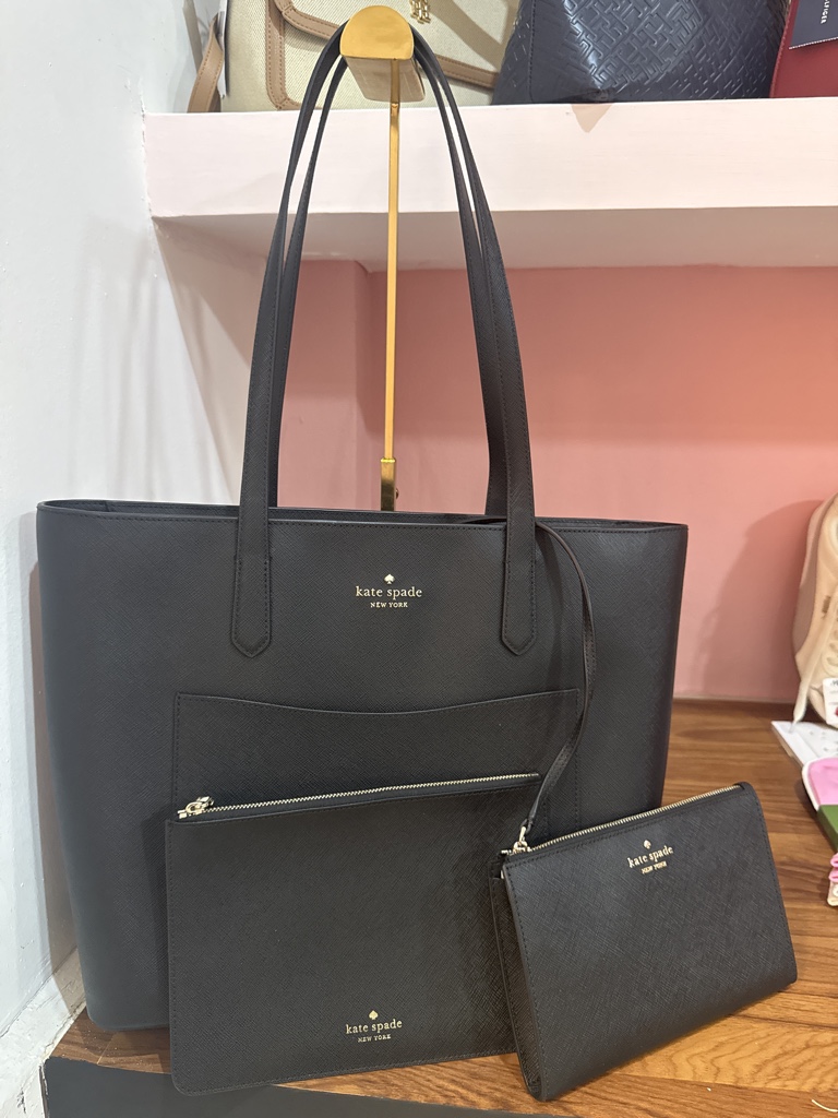 Kate Spade bolso tote negro