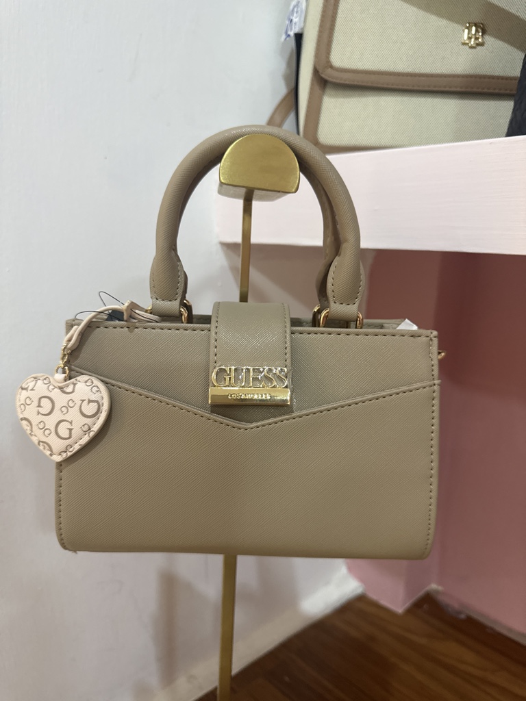 GUESS bolsa beige mini