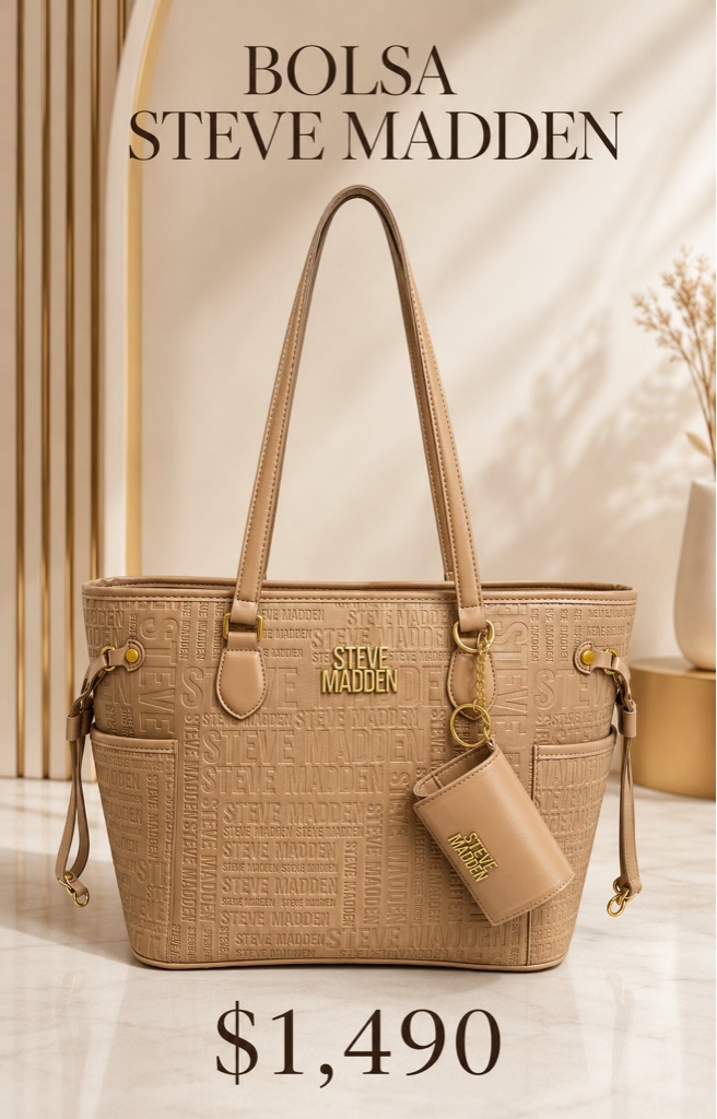 Steve Madden bolsa beige