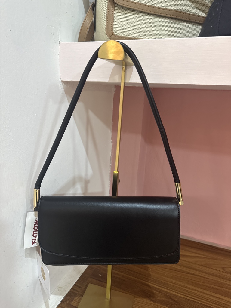 Bolsa negra de hombro MMS
