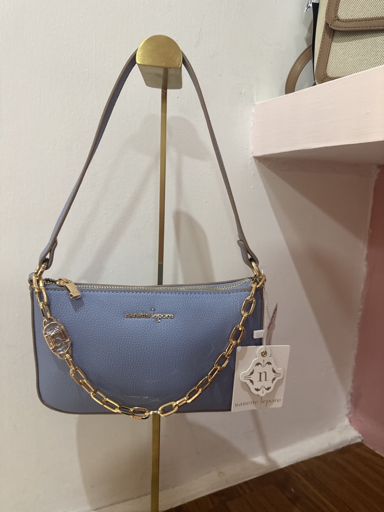Nanette Lepore bolsa azul celeste