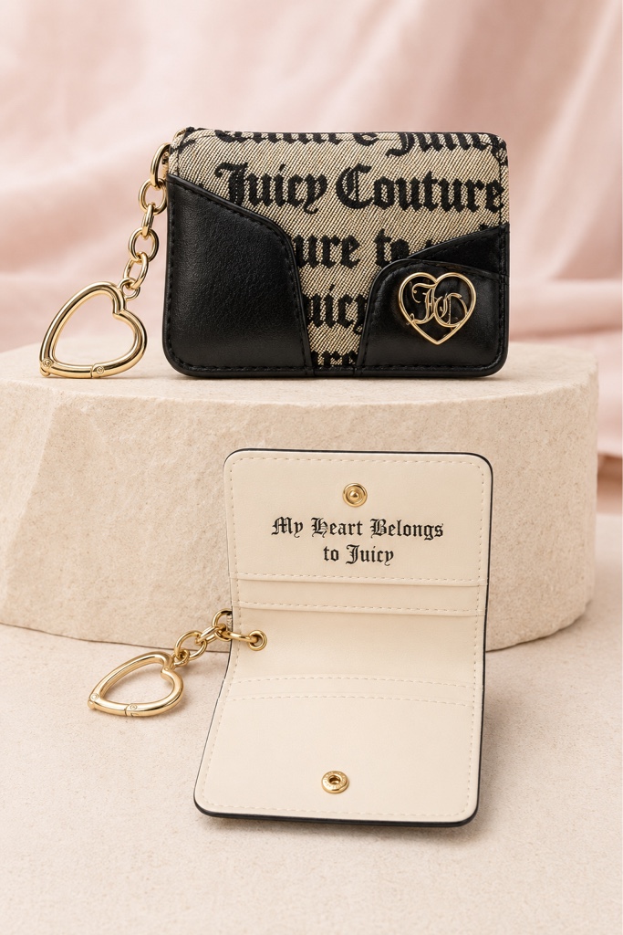 Juicy Couture cartera negra