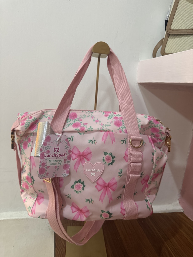 LunchStyle rosa floral lonchera