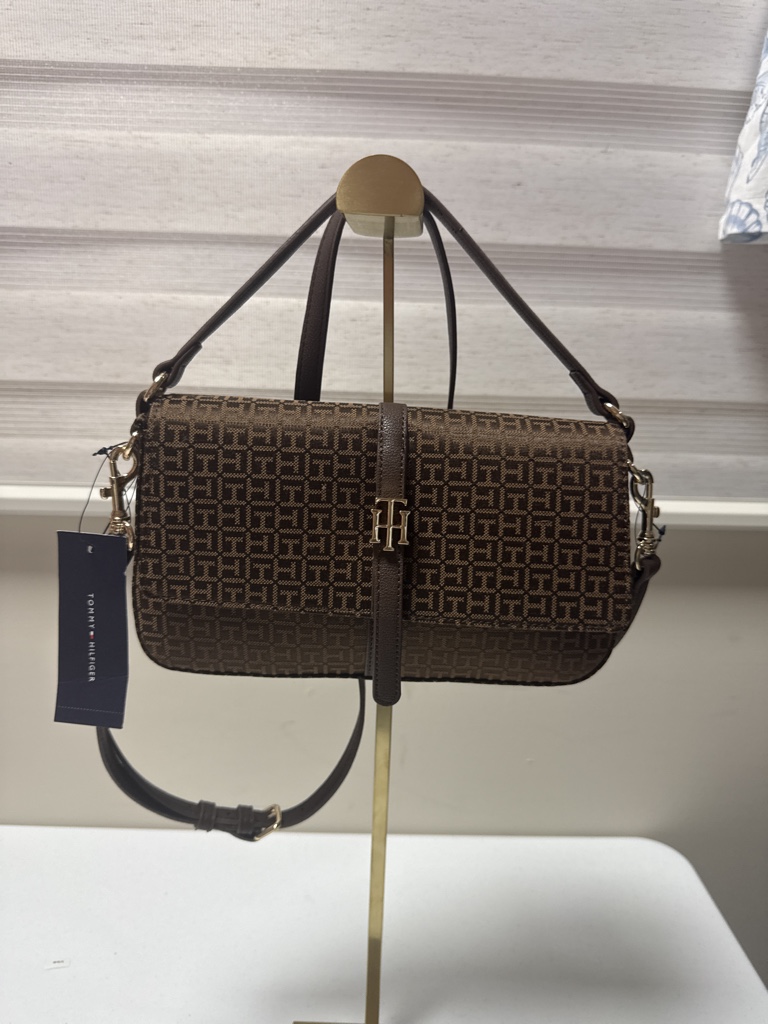 Tommy Hilfiger bolso cafe chica