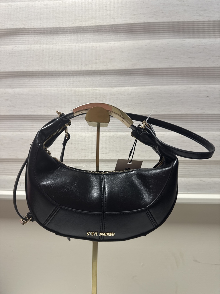 Steve Madden bolsa negra chica
