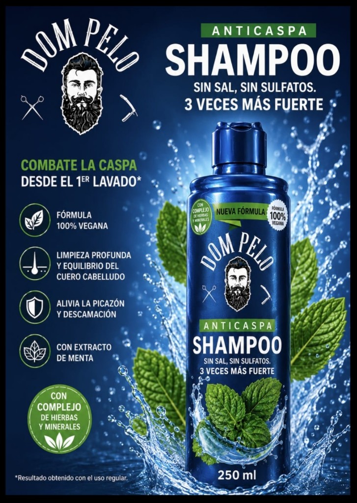 Anticaspa shampoo 250ml DON PELO