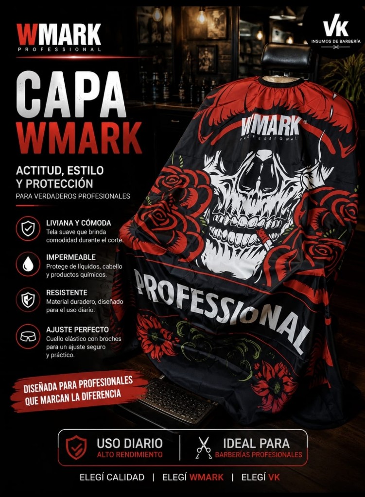 WMARK capa profesional roja