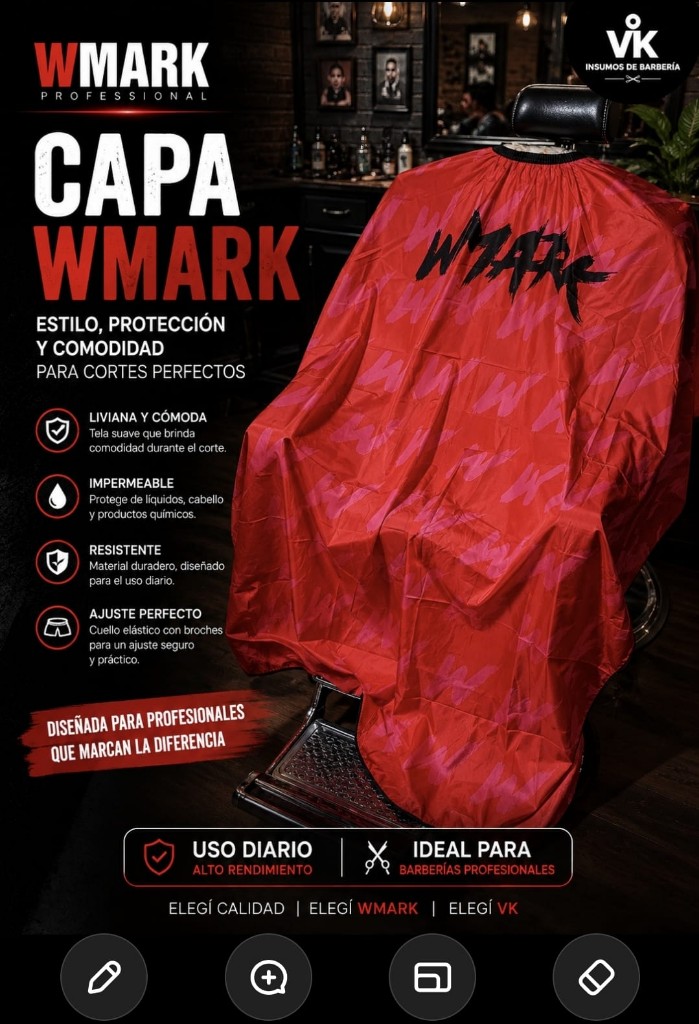 WMARK capa roja profesional