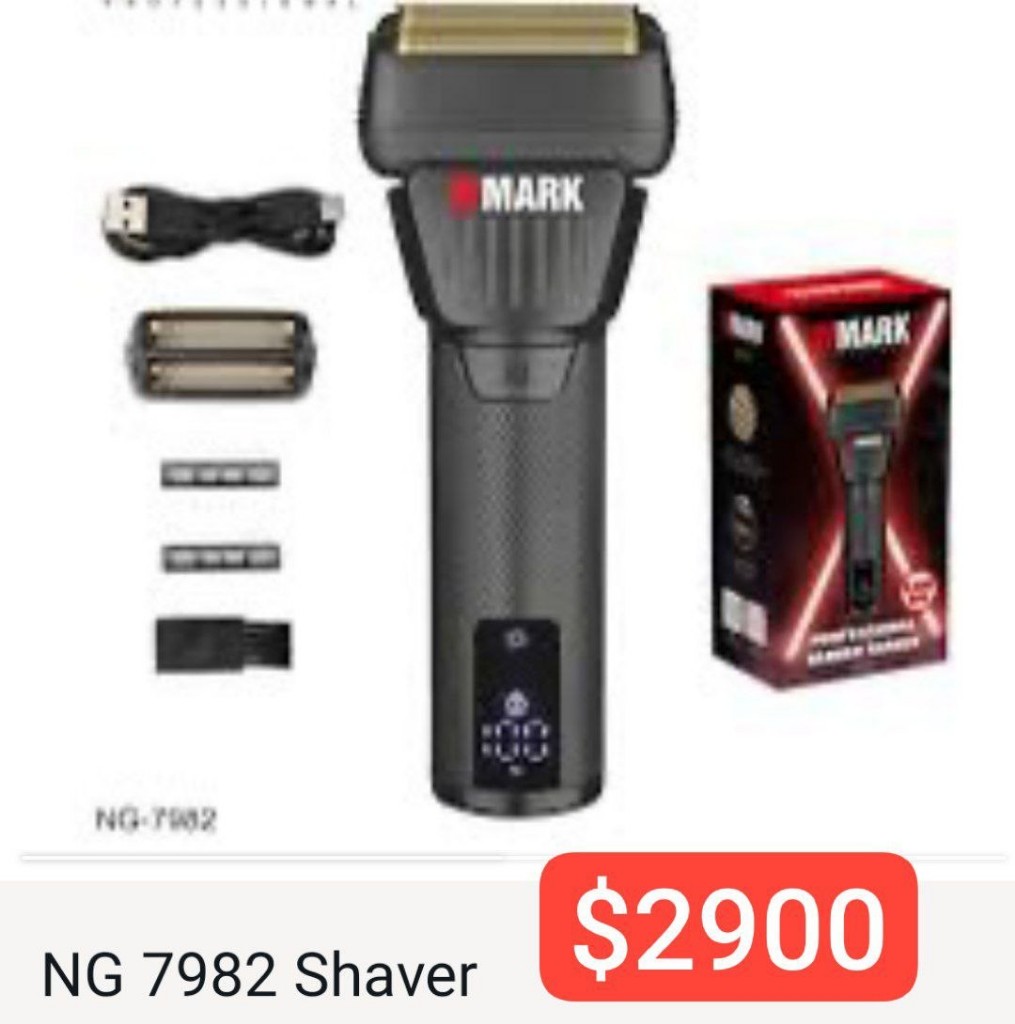 MARK NG 7982 shaver