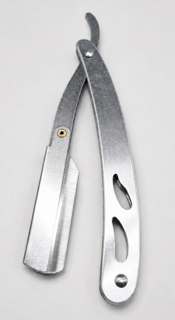 Navaja plegable metalica