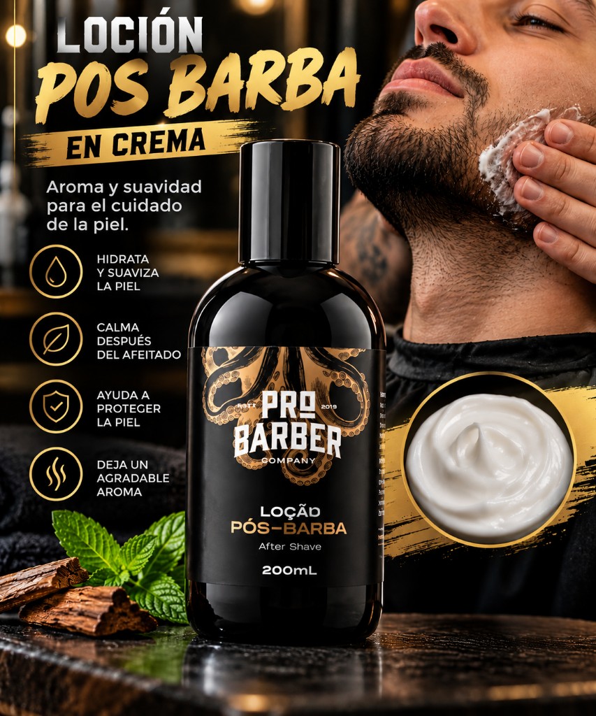 Loción posbarba en crema ProBarber