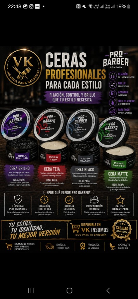Pro Barber Cera
