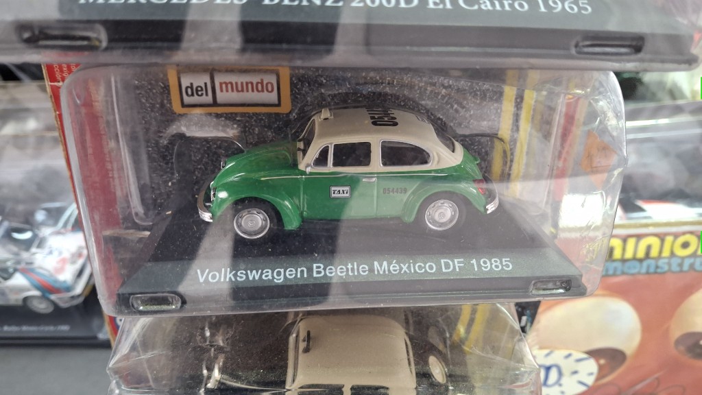 Taxi Volkswagen Beetle México DF 1985  Taxis del Mundo