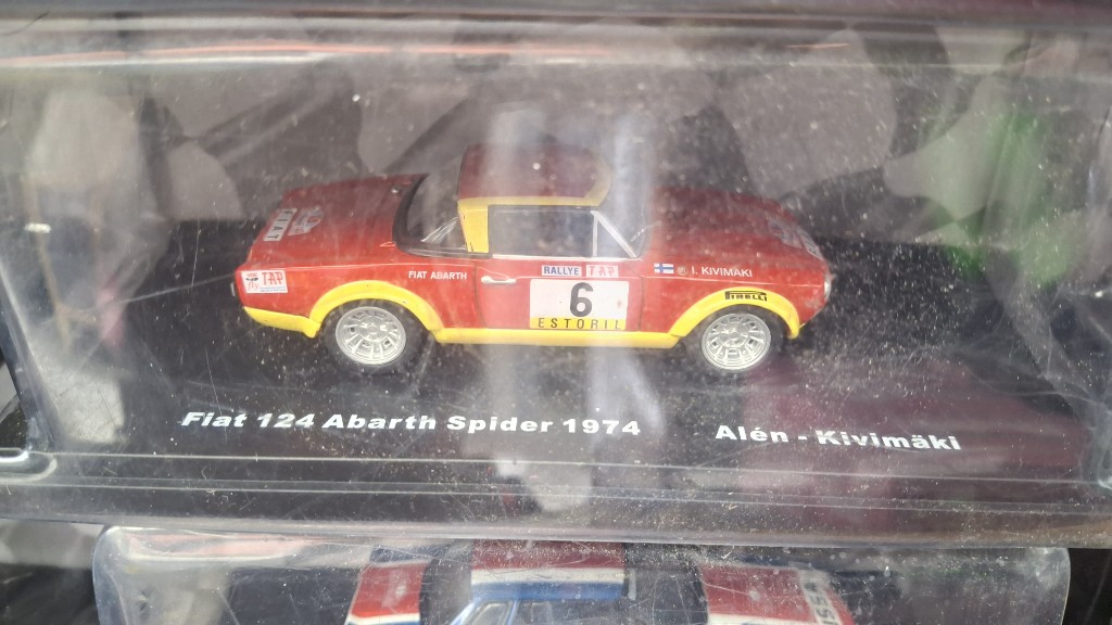 Autos Rally Wrc Salvat N° 51 Fiat 124 Abarth Coupe(1974) 1:43