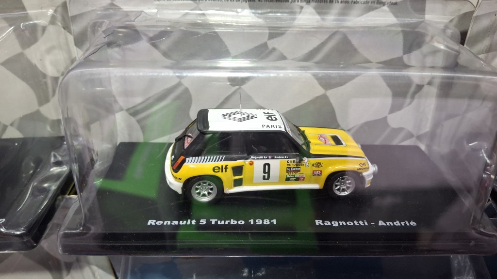 Renault 5 Turbo Ragnotti / Rally Montecarlo 1981-escala 1:43