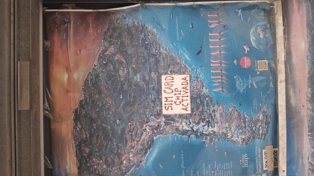 Mapa america del sur