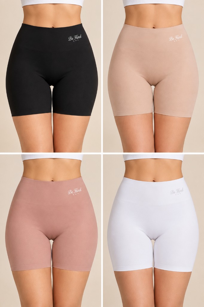 Bóxer femenino sin costura