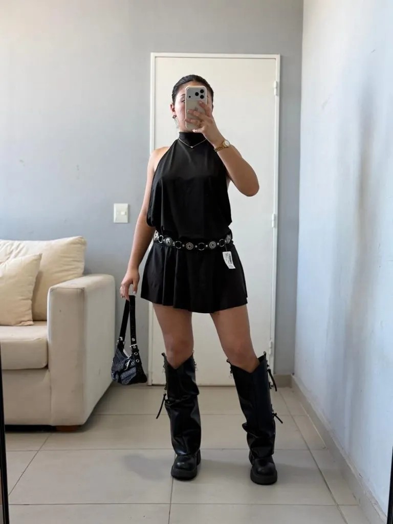 Vestido espalda descubierta