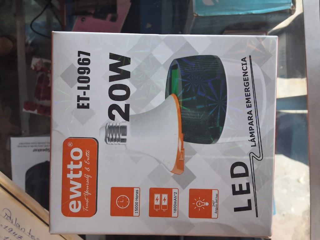 Ewttto LED emergencia 20W