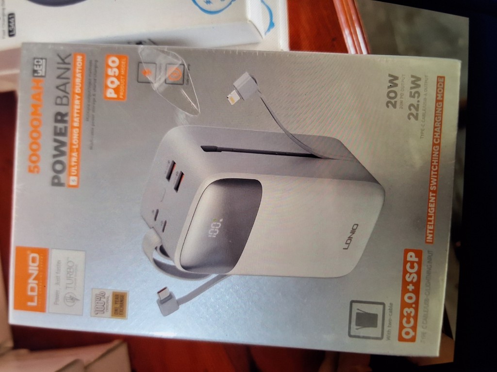 LDNIO power bank 50000mAh
