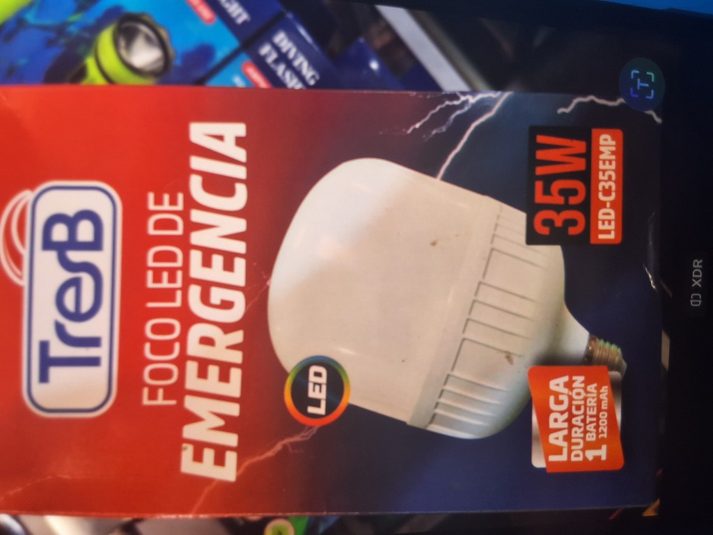 foco LED emergencia 35W