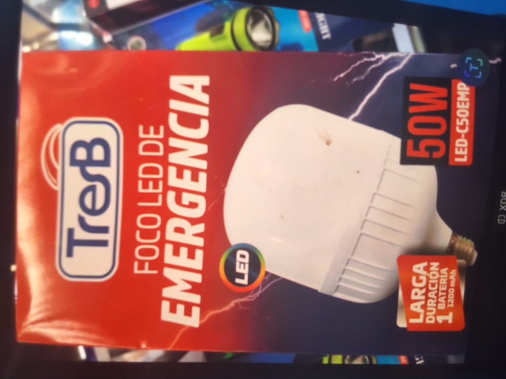 foco LED emergencia 50W